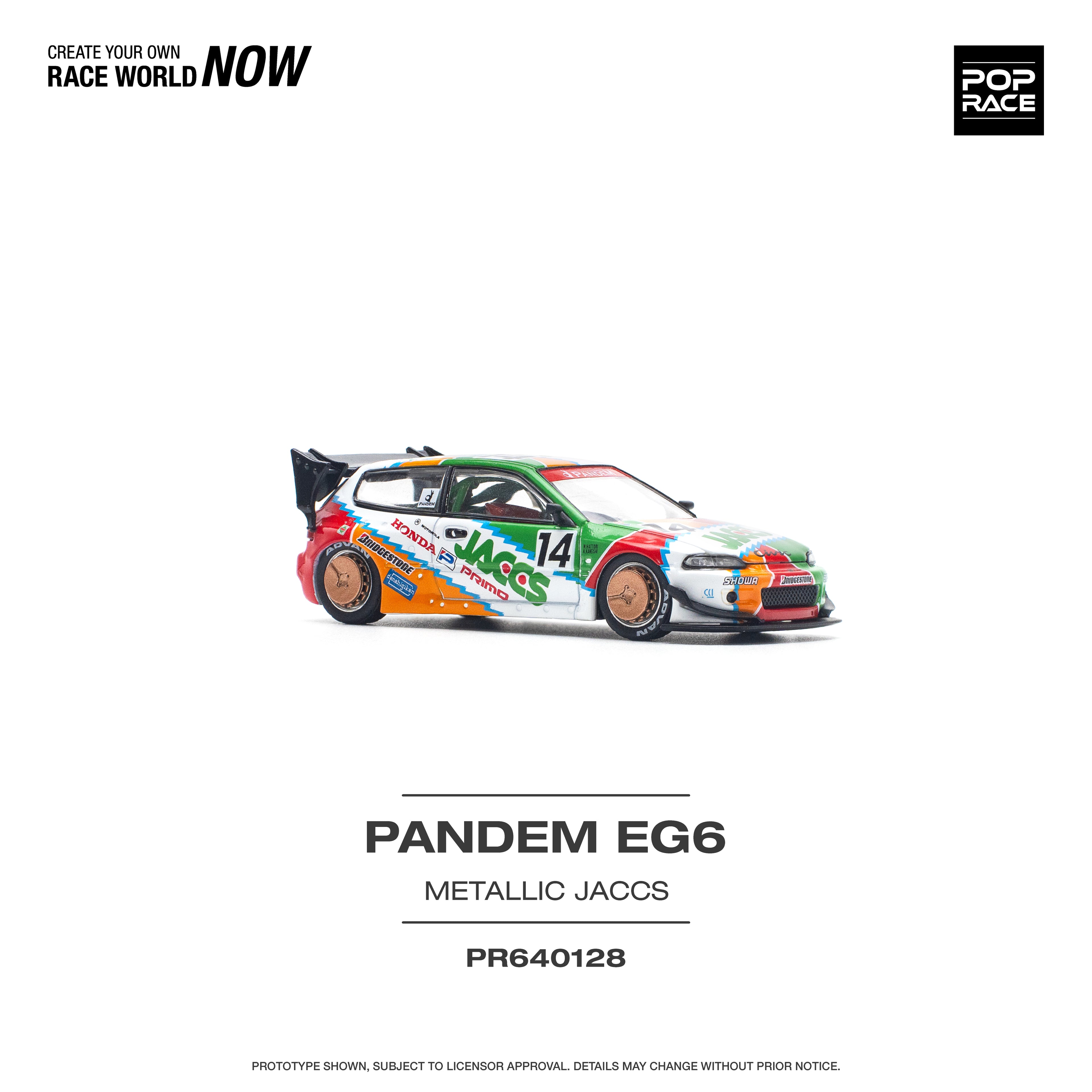 Pandem Civic EG6 Metallic JACCS