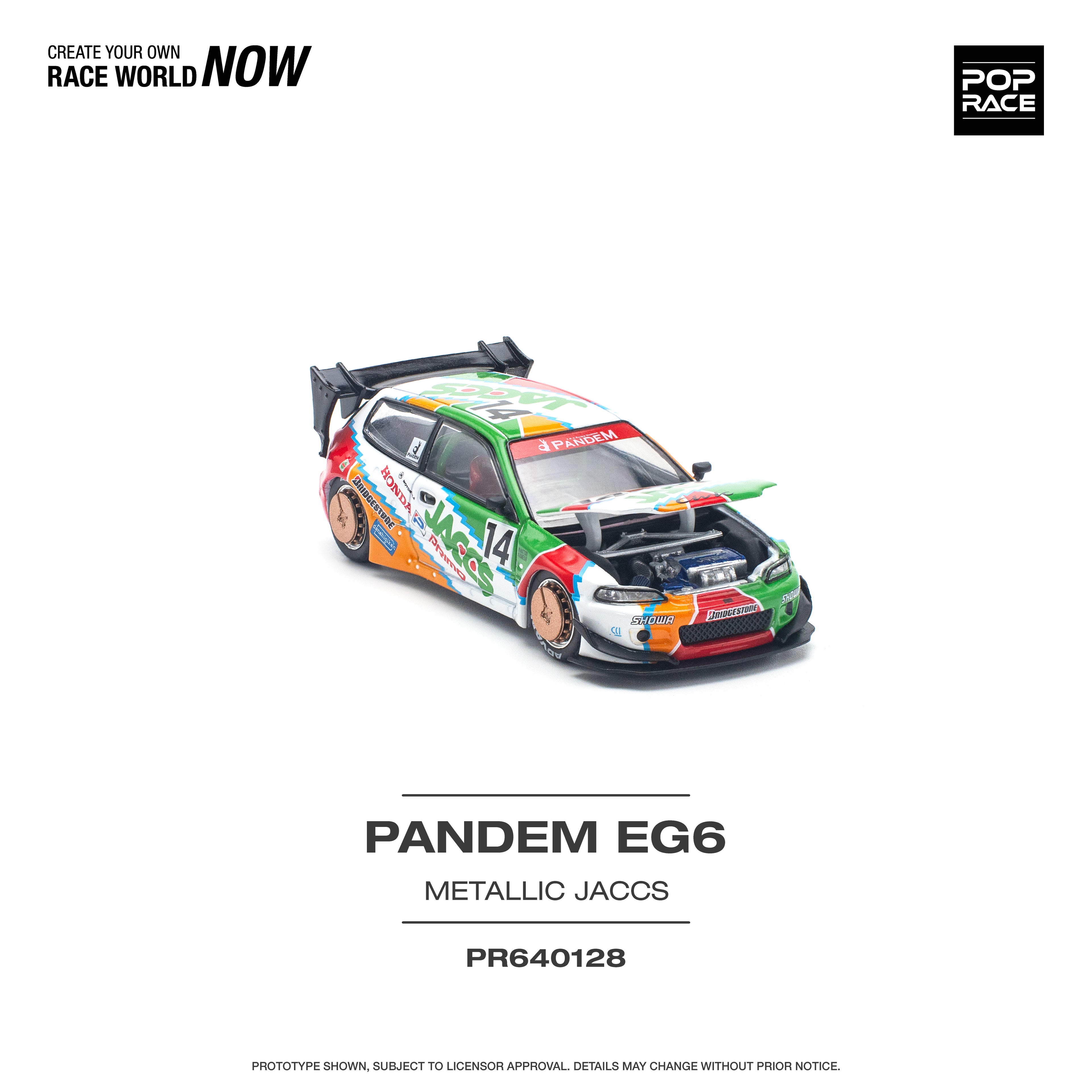 Pandem Civic EG6 Metallic JACCS