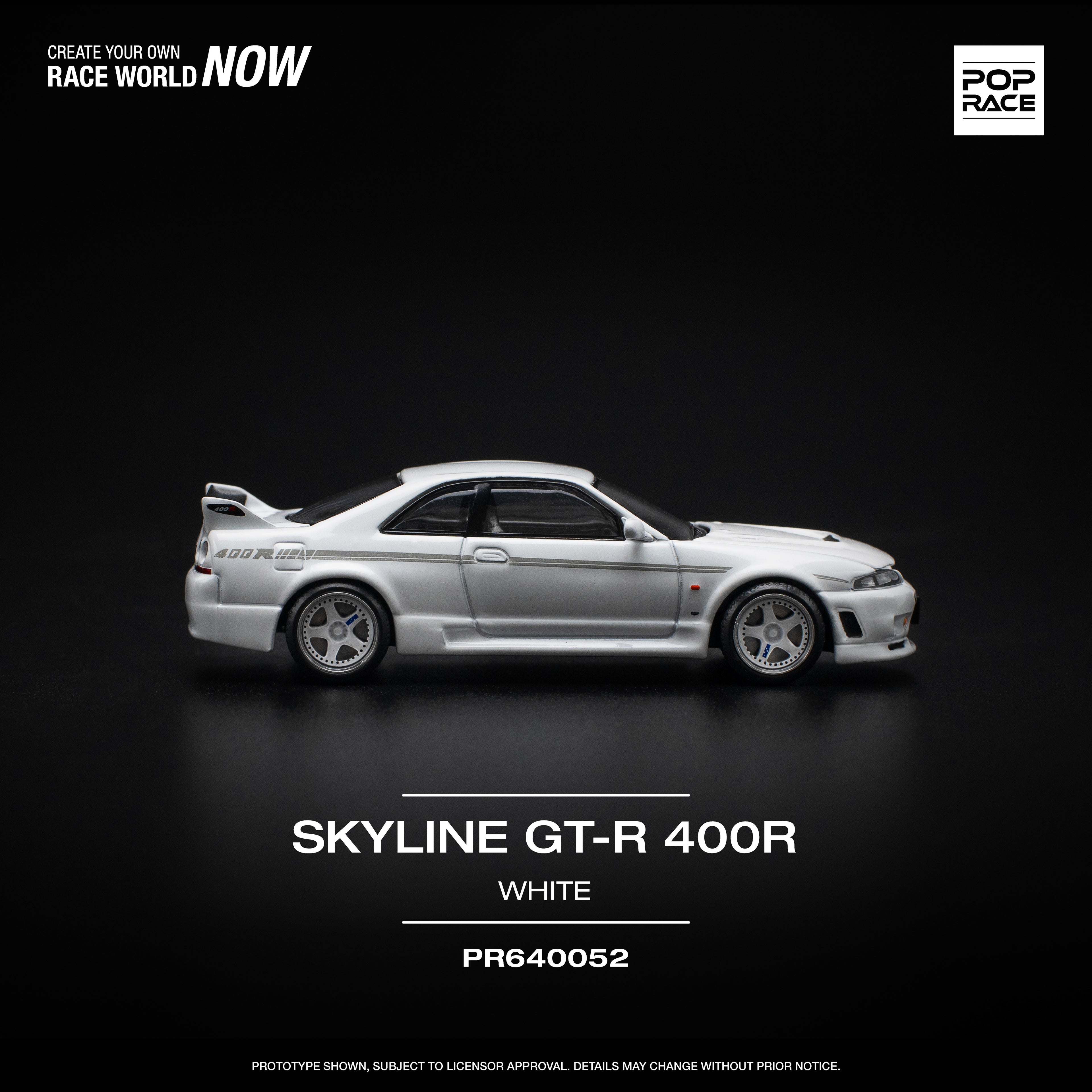 NISSAN GT-R R33 NISMO 400R – WHITE