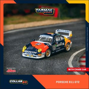 Tarmac Works Schuco Porsche 911 GT2 24h LE MANS 1995 #91