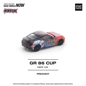 Toyota GR86 CUP 1087X  . PR640207 POP RACE