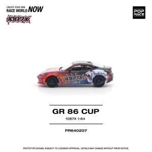Toyota GR86 CUP 1087X  . PR640207 POP RACE