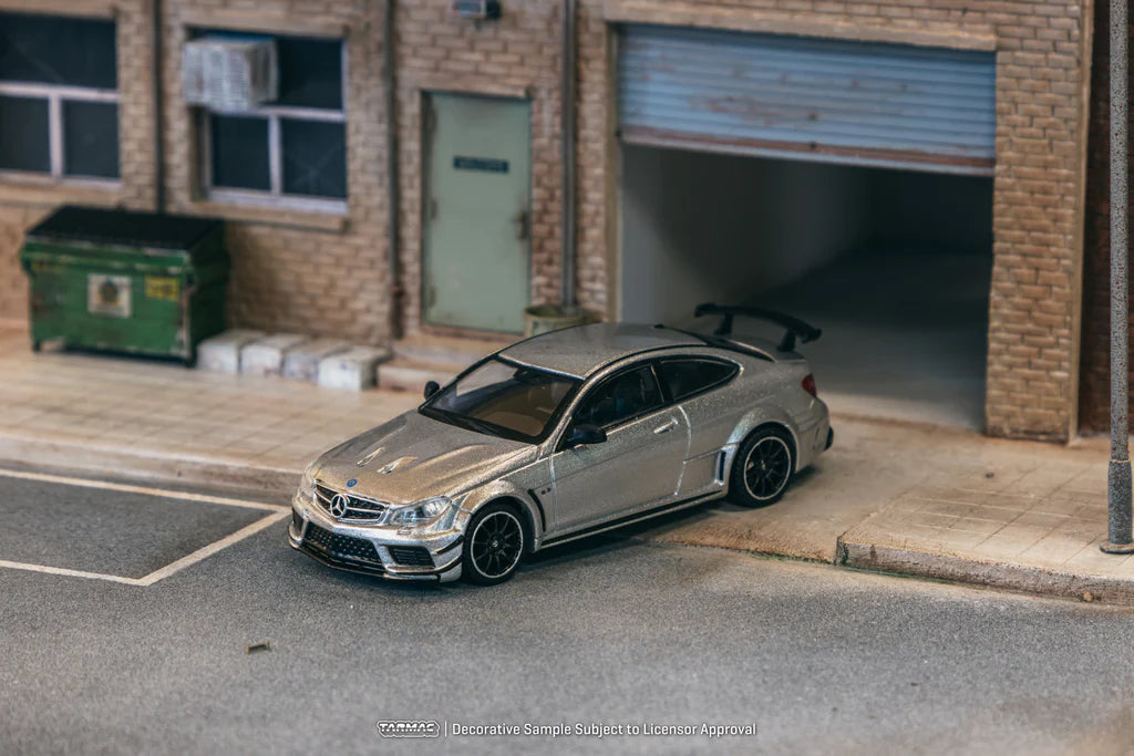 Mercedes-Benz C 63 AMG Coupé Black Series Silver Metallic - GLOBAL64