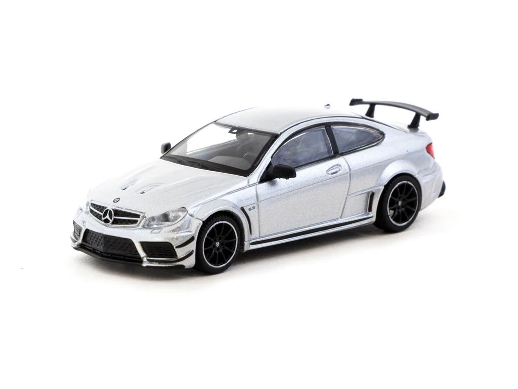 Mercedes-Benz C 63 AMG Coupé Black Series Silver Metallic - GLOBAL64