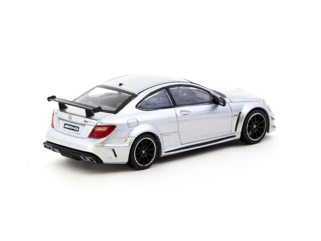 Mercedes-Benz C 63 AMG Coupé Black Series Silver Metallic - GLOBAL64