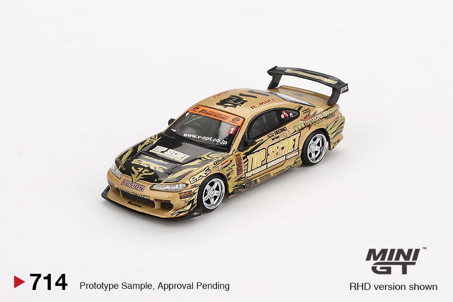 NISSAN SILVIA (S15) TOP SECRET D1GP- GOLD