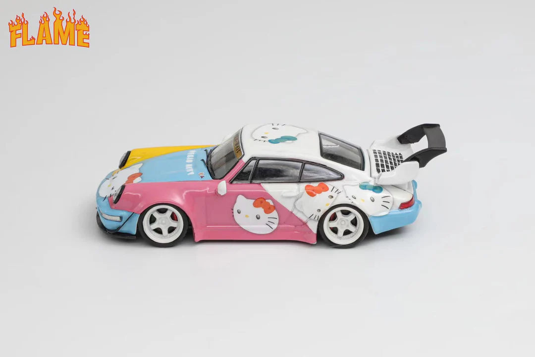 Porsche RWB 964 Hello Kitty Livery
