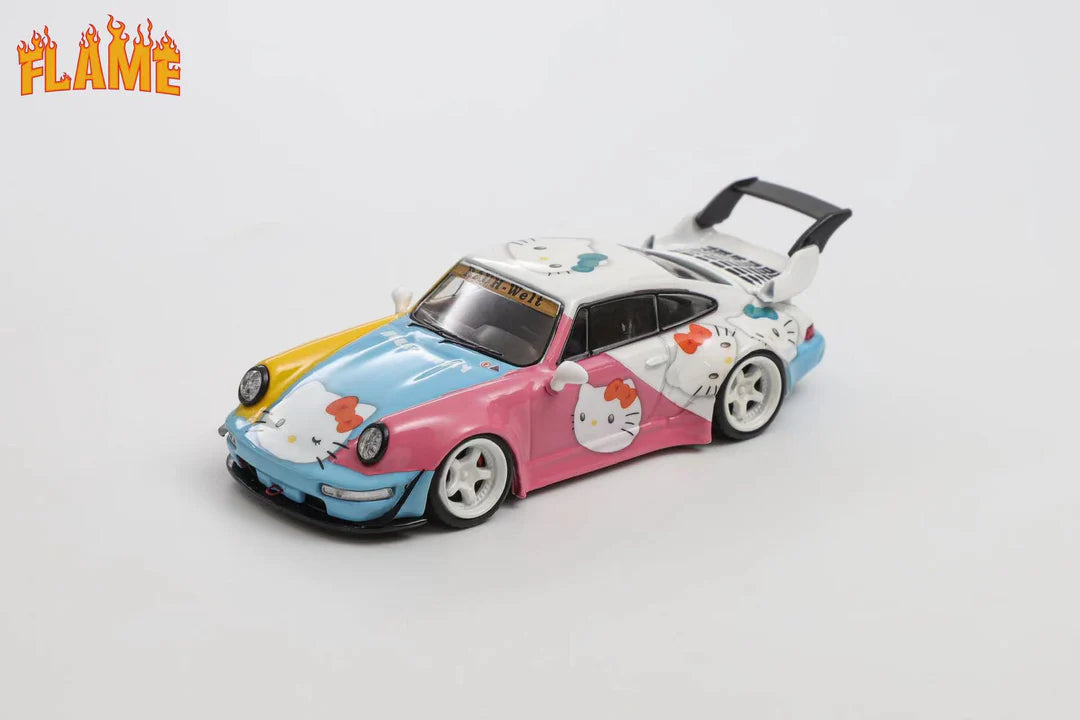 Porsche RWB 964 Hello Kitty Livery